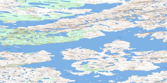 No Title Topo Map 086H05 at 1:50,000 scale - National Topographic System of Canada (NTS) - Toporama map