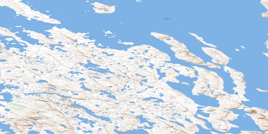 No Title Topo Map 086I03 at 1:50,000 scale - National Topographic System of Canada (NTS) - Toporama map