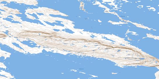 Takijuq Lake Topo Map 086I06 at 1:50,000 scale - National Topographic System of Canada (NTS) - Toporama map