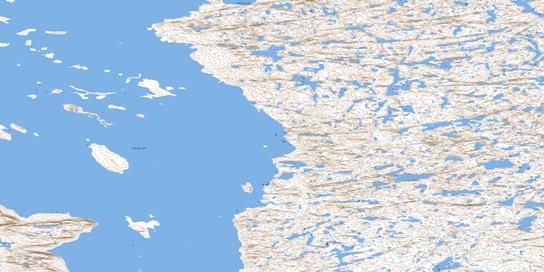 No Title Topo Map 086I07 at 1:50,000 scale - National Topographic System of Canada (NTS) - Toporama map