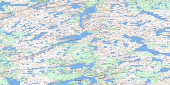 Copp Lake Topo Map 086K02 at 1:50,000 scale - National Topographic System of Canada (NTS) - Toporama map