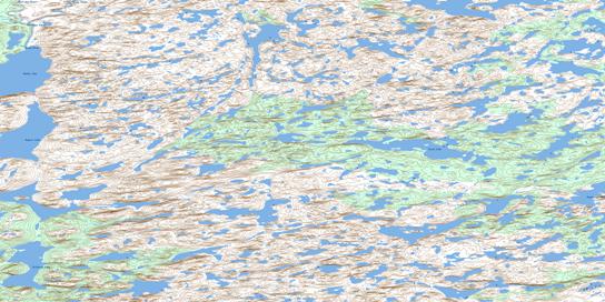 Storm Lake Topo Map 086K06 at 1:50,000 scale - National Topographic System of Canada (NTS) - Toporama map