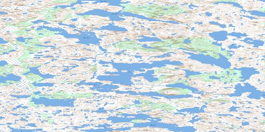 Adam Lake Topo Map 086K08 at 1:50,000 scale - National Topographic System of Canada (NTS) - Toporama map