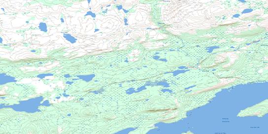 Cosmo Creek Topo Map 086L09 at 1:50,000 scale - National Topographic System of Canada (NTS) - Toporama map