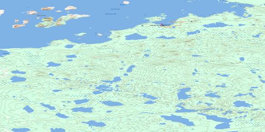 No Title Topo Map 086L12 at 1:50,000 scale - National Topographic System of Canada (NTS) - Toporama map