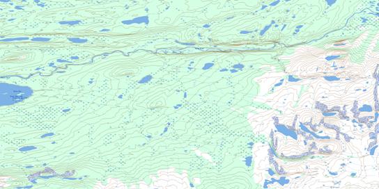No Title Topographic map 086L15 at 1:50,000 Scale