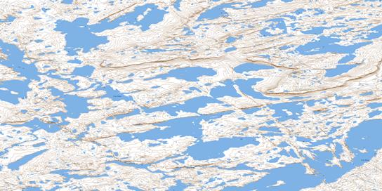 No Title Topographic map 086P02 at 1:50,000 Scale