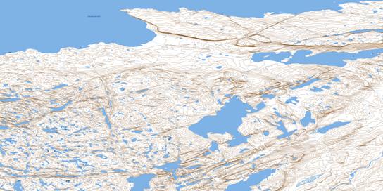 No Title Topo Map 086P09 at 1:50,000 scale - National Topographic System of Canada (NTS) - Toporama map