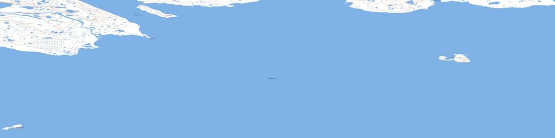 Cape Hearne Topographic map 087A03 at 1:50,000 Scale