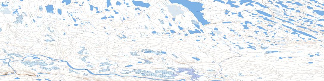 No Title Topo Map 087B02 at 1:50,000 scale - National Topographic System of Canada (NTS) - Toporama map