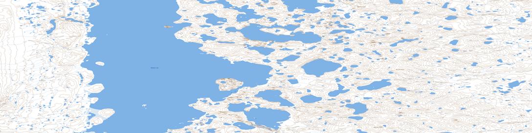 No Title Topo Map 087B05 at 1:50,000 scale - National Topographic System of Canada (NTS) - Toporama map
