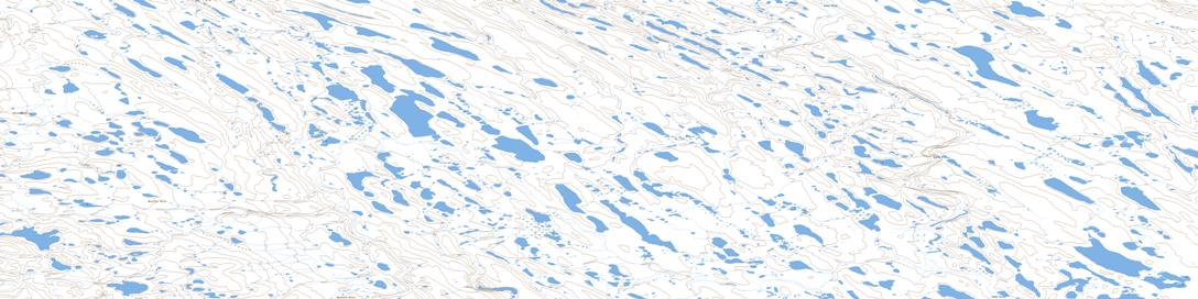 No Title Topo Map 087B14 at 1:50,000 scale - National Topographic System of Canada (NTS) - Toporama map