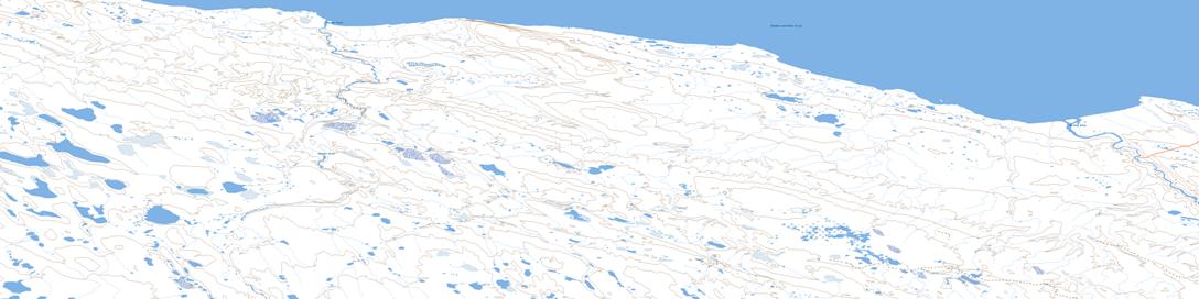 Wise Point Topo Map 087B15 at 1:50,000 scale - National Topographic System of Canada (NTS) - Toporama map