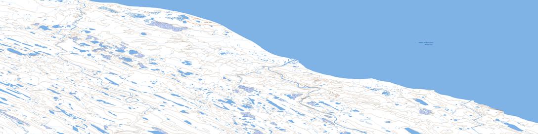 Clifton Point Topographic map 087C03 at 1:50,000 Scale