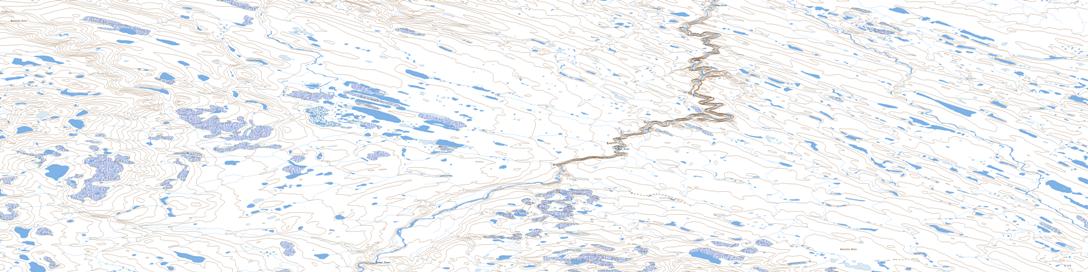 Croker River Topo Map 087C04 at 1:50,000 scale - National Topographic System of Canada (NTS) - Toporama map
