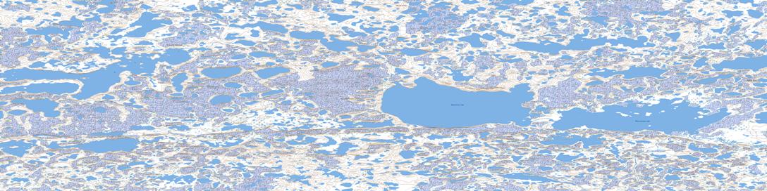 Ammalurtuq Lake Topo Map 087D10 at 1:50,000 scale - National Topographic System of Canada (NTS) - Toporama map