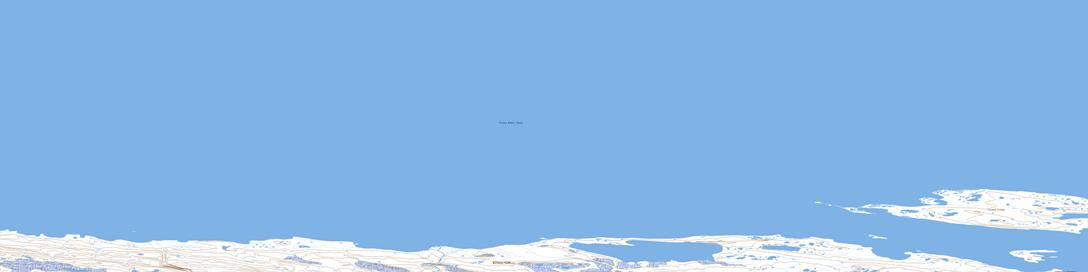 Linaluk Island Topographic map 087E07 at 1:50,000 Scale