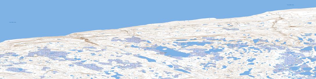 Cape Back Topo Map 087F01 at 1:50,000 scale - National Topographic System of Canada (NTS) - Toporama map