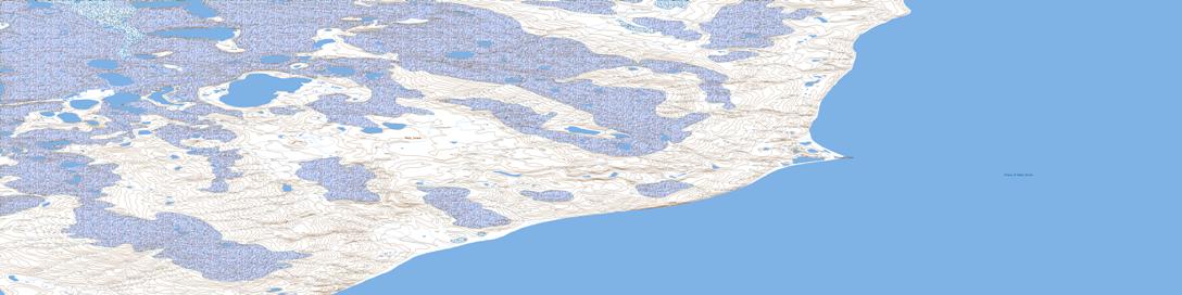 Stewart Point Topographic map 088B05 at 1:50,000 Scale