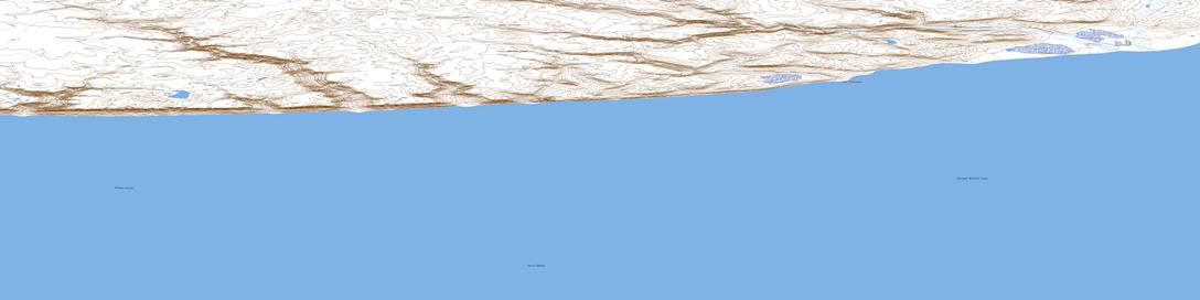 Cape Providence Topographic map 088E08 at 1:50,000 Scale