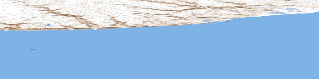 Cape Providence Topo Map 088E08 at 1:50,000 scale - National Topographic System of Canada (NTS) - Toporama map