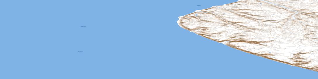 Cape James Ross Topo Map 088E11 at 1:50,000 scale - National Topographic System of Canada (NTS) - Toporama map