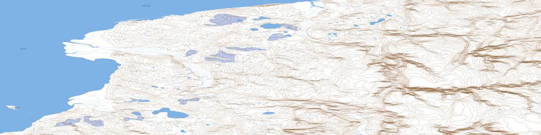 Back Point Topographic map 088F03 at 1:50,000 Scale