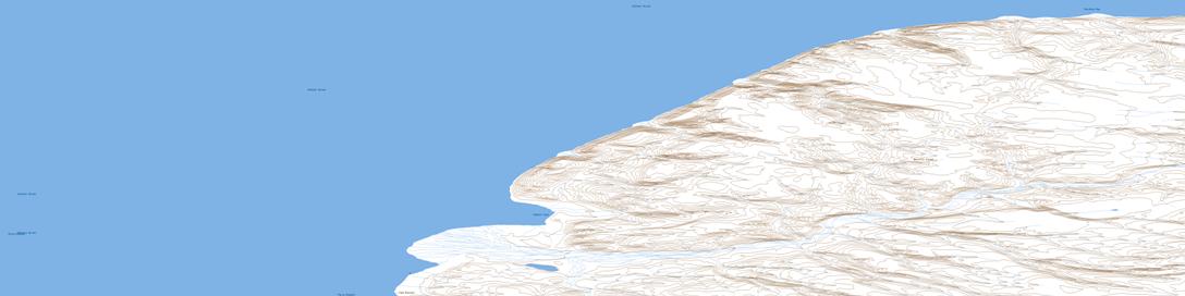 Kelly Point Topo Map 088G07 at 1:50,000 scale - National Topographic System of Canada (NTS) - Toporama map