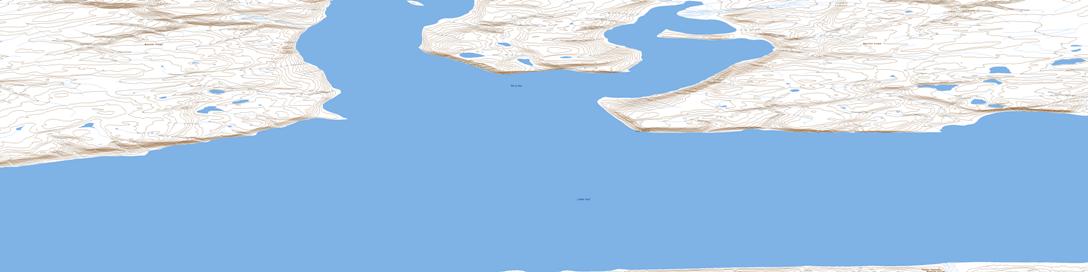 Cape Edwards Topographic map 088H01 at 1:50,000 Scale