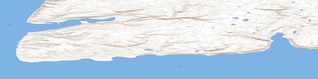 Cape Beechey Topographic map 088H02 at 1:50,000 Scale