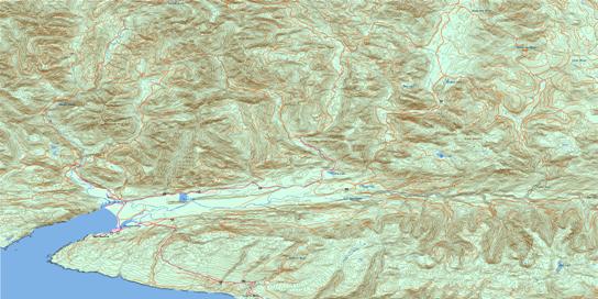 Port Renfrew Topographic map 092C09 at 1:50,000 Scale