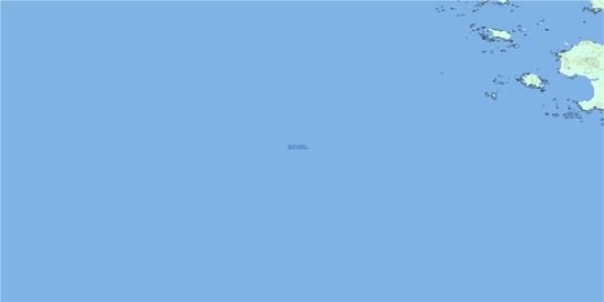 Bartlett Island Topographic map 092E01 at 1:50,000 Scale