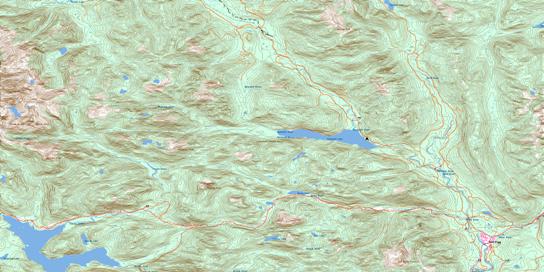 Gold River Topo Map 092E16 at 1:50,000 scale - National Topographic System of Canada (NTS) - Toporama map