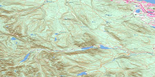 Nanaimo Lakes Topographic map 092F01 at 1:50,000 Scale