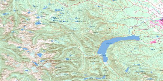 Forbidden Plateau Topographic map 092F11 at 1:50,000 Scale