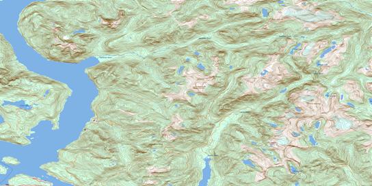 Jervis Inlet Topo Map 092G13 at 1:50,000 scale - National Topographic System of Canada (NTS) - Toporama map