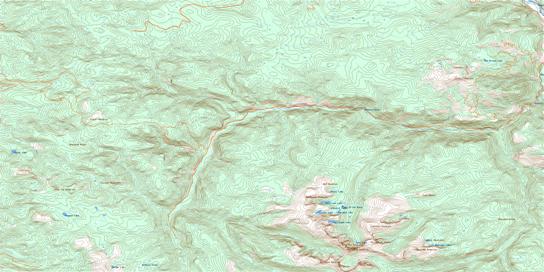Ashnola River Topo Map 092H01 at 1:50,000 scale - National Topographic System of Canada (NTS) - Toporama map