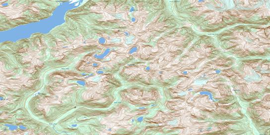 Little Toba River Topo Map 092K08 at 1:50,000 scale - National Topographic System of Canada (NTS) - Toporama map