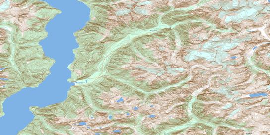 Orford River Topo Map 092K10 at 1:50,000 scale - National Topographic System of Canada (NTS) - Toporama map