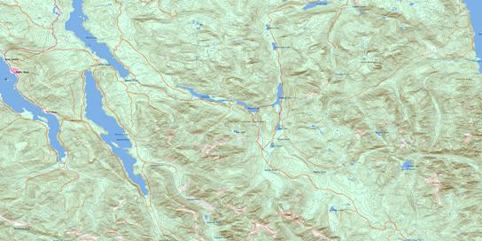Alice Lake Topo Map 092L06 at 1:50,000 scale - National Topographic System of Canada (NTS) - Toporama map