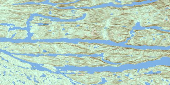 Belize Inlet Topo Map 092M03 at 1:50,000 scale - National Topographic System of Canada (NTS) - Toporama map