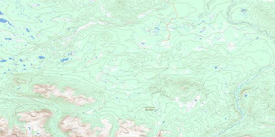 Anvil Mountain Topographic map 092O06 at 1:50,000 Scale