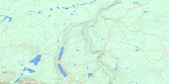 Elkin Creek Topo Map 092O12 at 1:50,000 scale - National Topographic System of Canada (NTS) - Toporama map