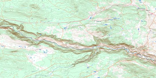 Riske Creek Topo Map 092O15 at 1:50,000 scale - National Topographic System of Canada (NTS) - Toporama map