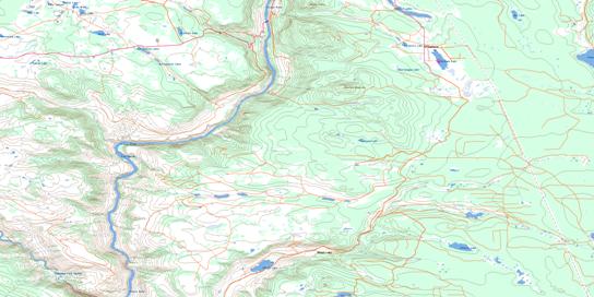 Alkali Lake Topographic map 092O16 at 1:50,000 Scale