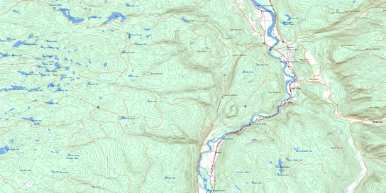 Louis Creek Topo Map 092P01 at 1:50,000 scale - National Topographic System of Canada (NTS) - Toporama map