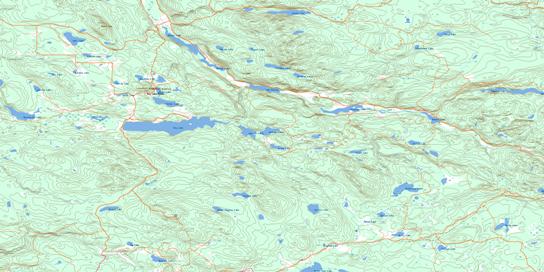Beaver Creek Topographic map 093A05 at 1:50,000 Scale