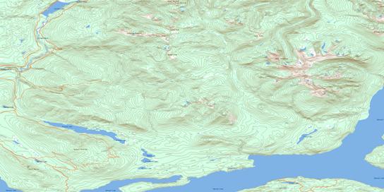Spanish Lake Topographic map 093A11 at 1:50,000 Scale