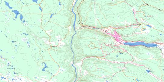 Williams Lake Topo Map 093B01 at 1:50,000 scale - National Topographic System of Canada (NTS) - Toporama map