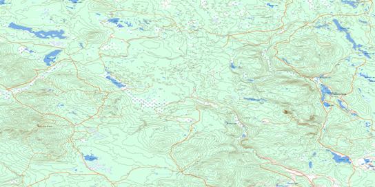 Drummond Lake Topo Map 093B02 at 1:50,000 scale - National Topographic System of Canada (NTS) - Toporama map
